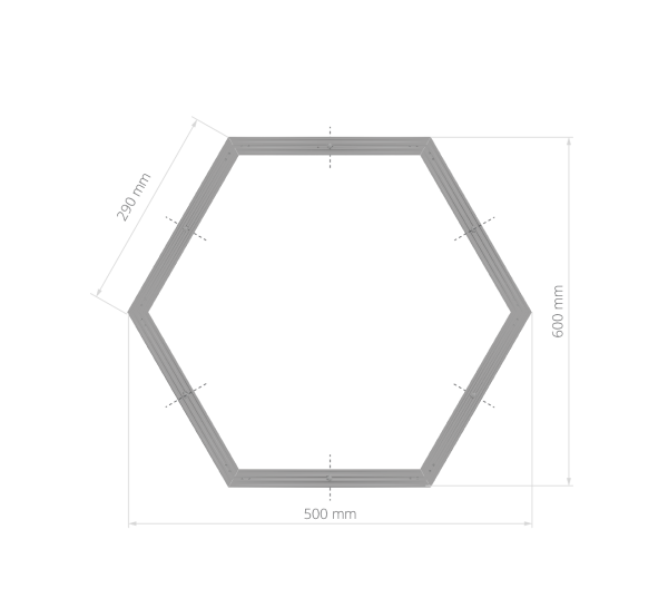 Moderne Hexagon LED Pendelleuchte ✓ Wabenbeleuchtung für Wohnzimmer, Lofts und offene Wohnbereiche ✓ Dimmbar & Smart-Home-ready.